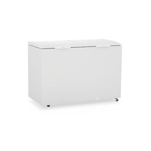 Freezer Dupla Ação 2.Tampas Cega Ghbs-410 Lt Gelopar