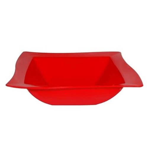 Saladeira Moove Media  Polipropileno Vermelha (246) Vemplast