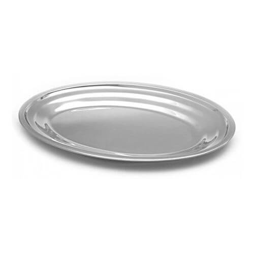 Travessa Oval Rasa 20cm  Inox Bx21-001 Hercules