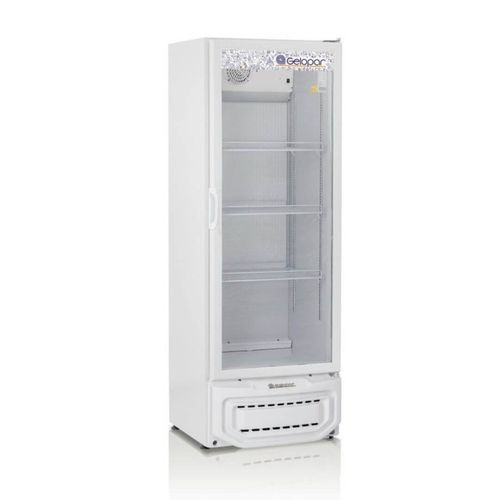 Refrigerador Vertical Gptu 40 Branco 414 Litros Porta Vidro Gelopar