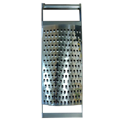 Ralador Inox Grande  1 Face 45x15,5x2,5cm Acinox