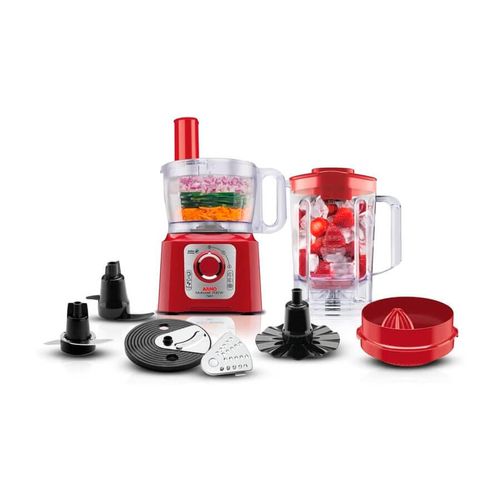 Processador Multichef Mp74 700w  7em1 Vermelho 127v Arno
