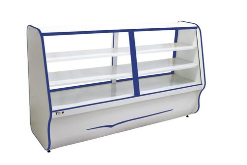Vitrine Seca Bvt 1.60 Vidro Reto Azul Ormifrio