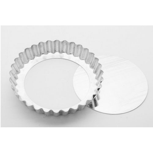 Forma Torta Crespa Alumínio Fundo Falso 13x2,2 (0275) Caparroz