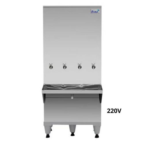 Bebedouro Industrial 200l 3tg 1tn 220v Inox Frisbel