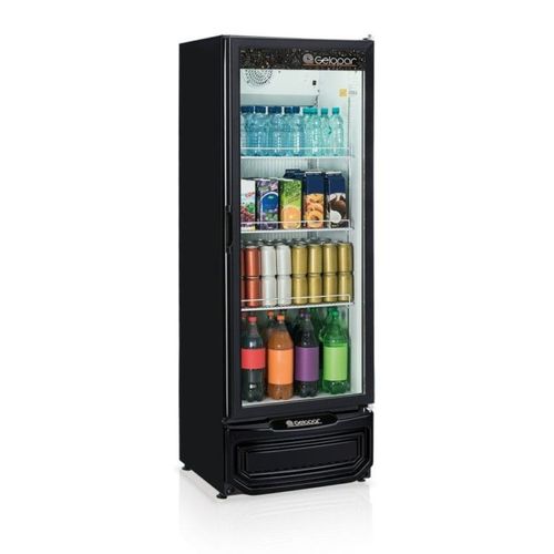 Vitrine Refrigerada Gptu 40 - 414lt Preta Gelopar