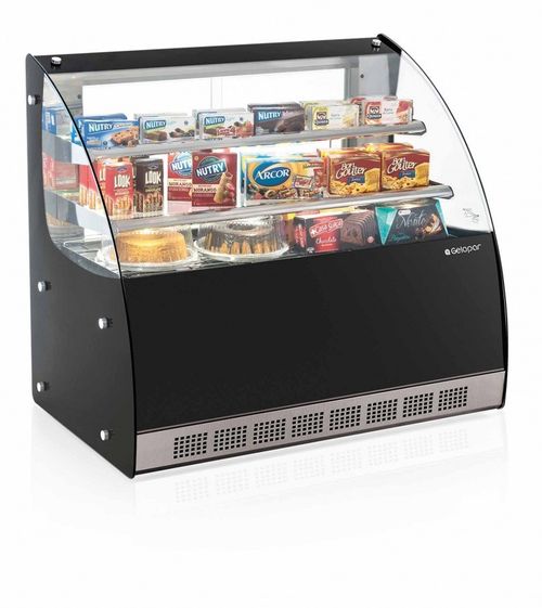 Vitrine Seca Mgnb-110  Gourmet Elegance Bancada Gelopar
