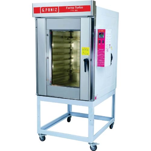 Forno Turbo 10 Esteiras Fte-300 Trifásico 220v G Paniz