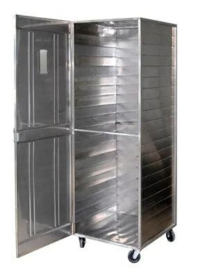 Armario 58 X 70 Vazio Aluminio /  Porta Inox 304 Imeca
