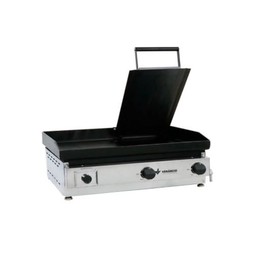 Chapa Bifeteira C65 Gas Inox Escovado Modelo C650 Venancio