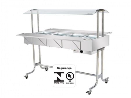 Self Service Termico 8gns Ea8m Inox 127v Venancio