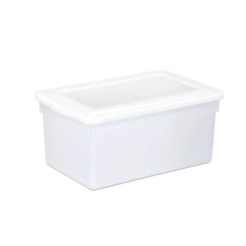 Caixa Plastica 8lt 34,5x21,5x15,6cm C/ Tampa 0512 Pleion