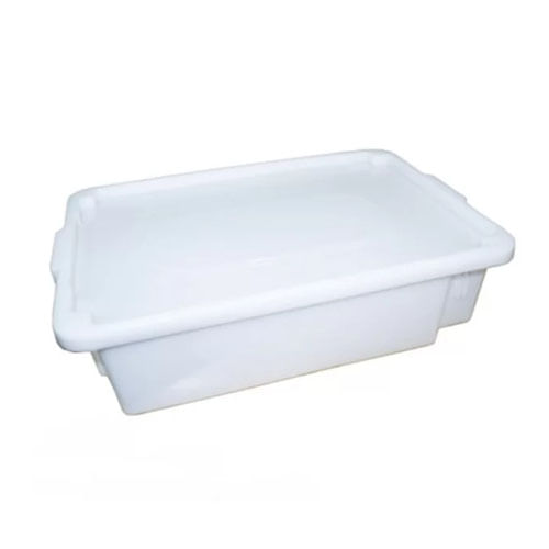 Caixa Plastica 35 Lt Branca 65x44x17 C/Tampa S850 Dekacron