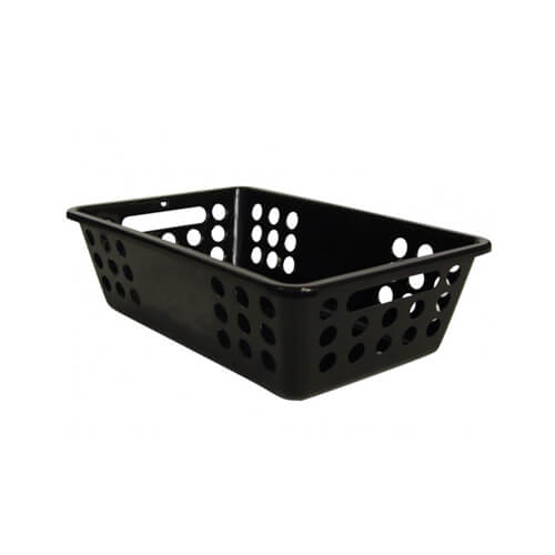Cesto Plastico Peq. Ref.202  Preto  Plasticomm