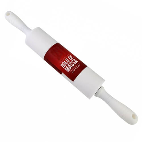 Rolo Para Massa De Silicone 40x5,3cm Branco Ck4464 Clink