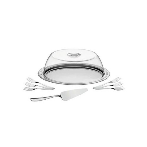 Jogo Aco Inox P/ Torta 9 Pcas Ciclo Tramontina