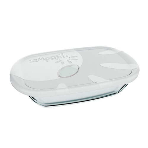 Assadeira Sempre Retangular 3 Lt C/ Tampa 6512 Nadir
