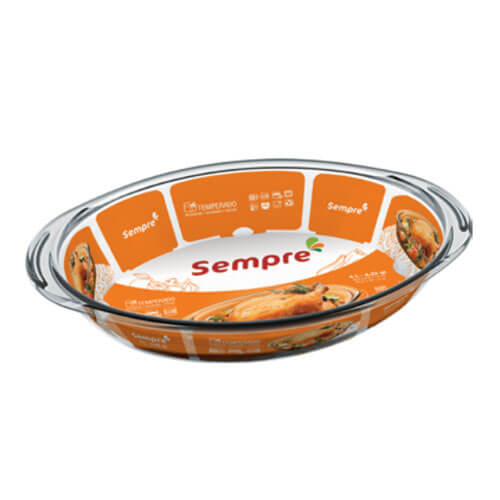 Assadeira Sempre Oval  4l  68140200 Nadir