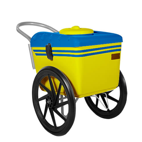 Carrinho Picolé Completo Modelo T-350 Amarelo/Vermelho Thermototal