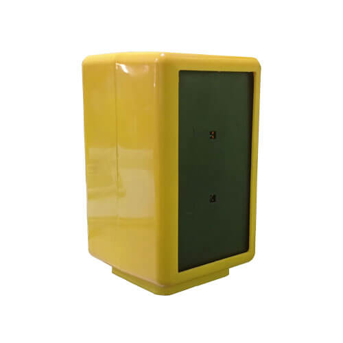 Porta Guardanapo Plast. Tipo Tv Amarelo Jsn