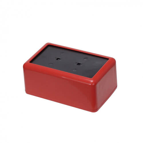 Porta Guardanapo Plast. Deitado Vermelho Jsn