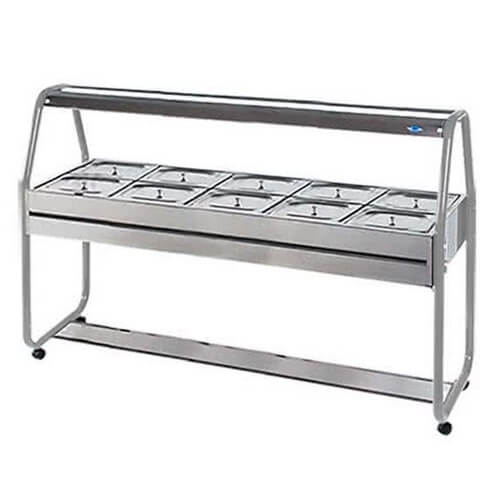 Self Service Termico 10gns Luxo Cinza 110v Ibet