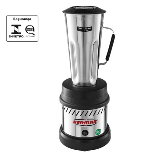 Liquidificador Comercial  Alta Rotação 02 L Bm41 127v 800w Bermar