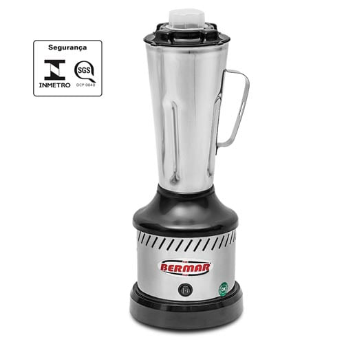 Liquidificador Industrial Alta Rotação Bm134 2lt 127v 800w Bermar