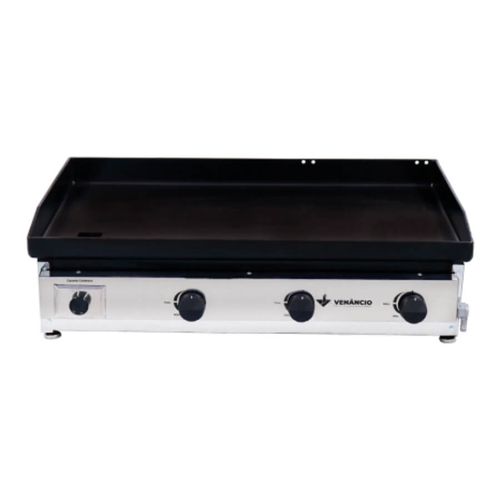 Chapa Bifeteira C 80 Gas Inox Escovado Modelo C800 Venancio