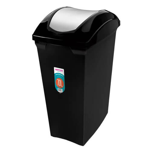 Lixeira Plastico  Basculante 70l Cod.Sr66 Sanremo