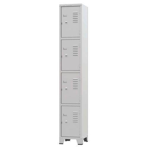 Roupeiro 1/4 1,96 X 0,33 X 0,36 Ch 26 Cinza Amapa