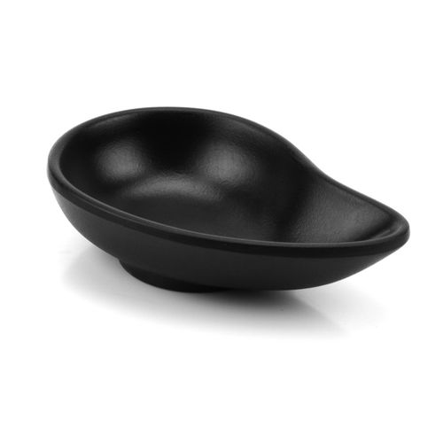 Porta Shoyu Gota Melamina Preto 10cm Gx5370 Gourmet Mix