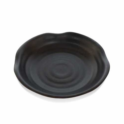 Porta Shoyu Red. Melamina Preto 10cm Gx5369 Gourmet Mix