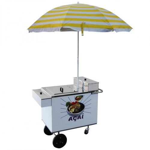 Carrinho De Acai  C.A.B.1 Metal. Alsa
