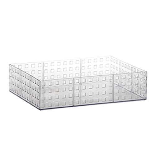 Organizador Empilhavel Quadratta (837) Plast. Cr 32x23x8cm Paramount