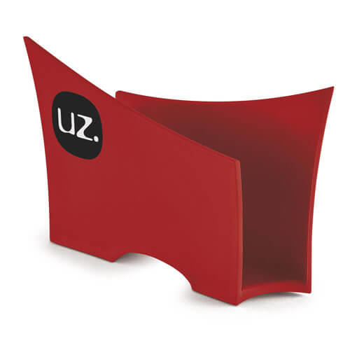 Porta Guardanapo Plastico Vermelho (320- Vm) Uz