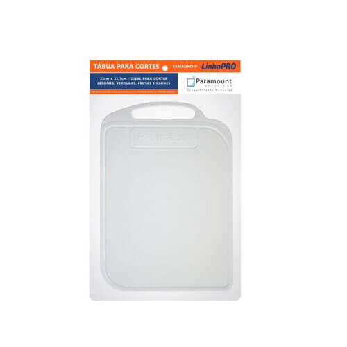 Placa  Cortes Plastico Pro Pequena 31x21cm (496) Paramount