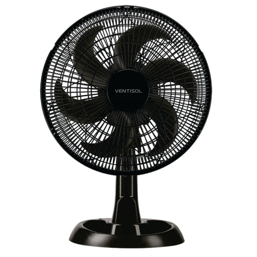 Ventilador Mesa 30cm Eco  Pr (52w) 127v 6p Ventisol