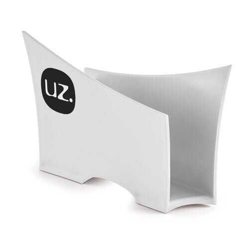 Porta Guardanapo Plastico Branco (320- Br) Uz
