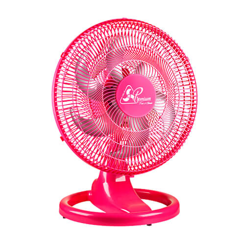 Ventilador Mesa/Pared. 50cm Bivolt (170w) Rosa Venti- Delta