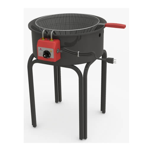 Fritadeira Tacho Pastel Piso Esmaltado Pr14e 14 Lt Elétrica 127v Progas