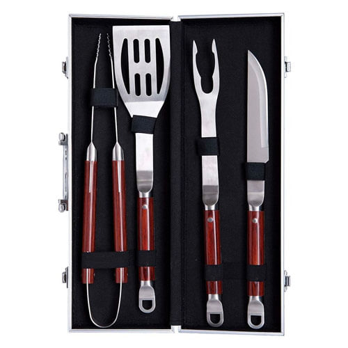 Maleta De Churrasco Grill  C/ 5pçs Cocine Mor
