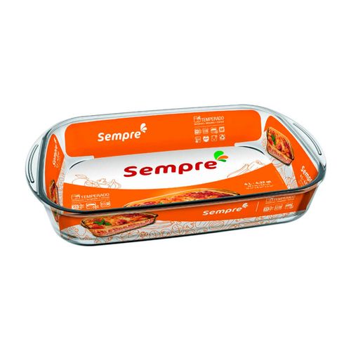 Assadeira Lasanheira Sempre Retangular 4 Lt 6822 Nadir