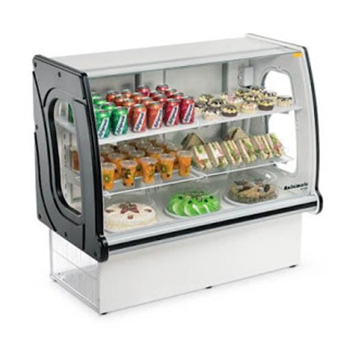 Vitrine Refrigerada New Panoramica 1260 Preta 2 Pistas Frias 110 Refrimate