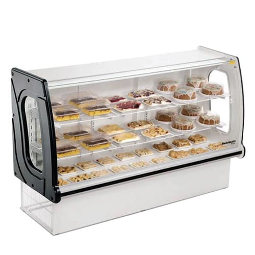 Vitrine Seca New Panorâmica 1790 Preta Refrimate
