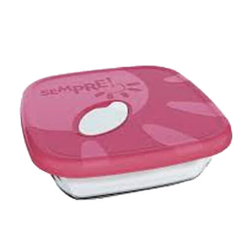 Assadeira Sempre Quadrada C/ Tampa 1,5lt 6311 Nadir