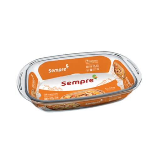 Assadeira Sempre Retangular 3 Lt 6512 Nadir
