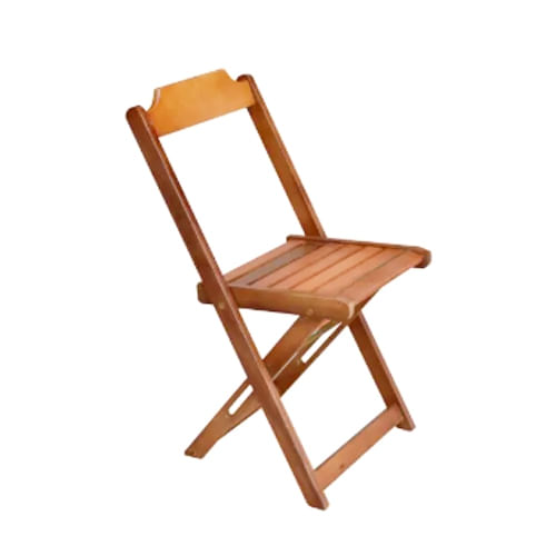 Cadeira Madeira Dobravel Mel Selador  Ic