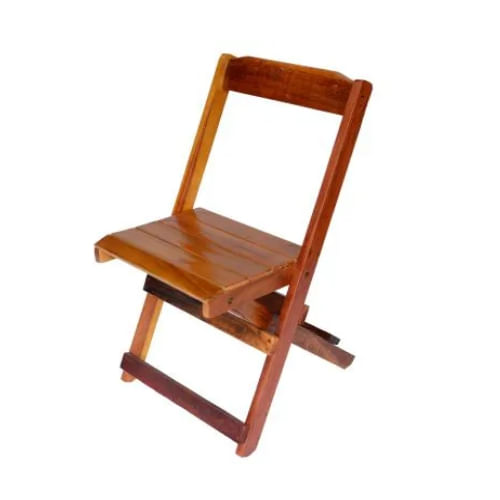 Cadeira Madeira Dobravel Mel Selador  Ic