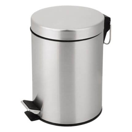 Lixeira Inox C/Pedal 5 Lt Fxh-302 Homeflex